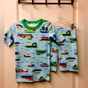 Hanna Andersson Sailboat Short Pajamas